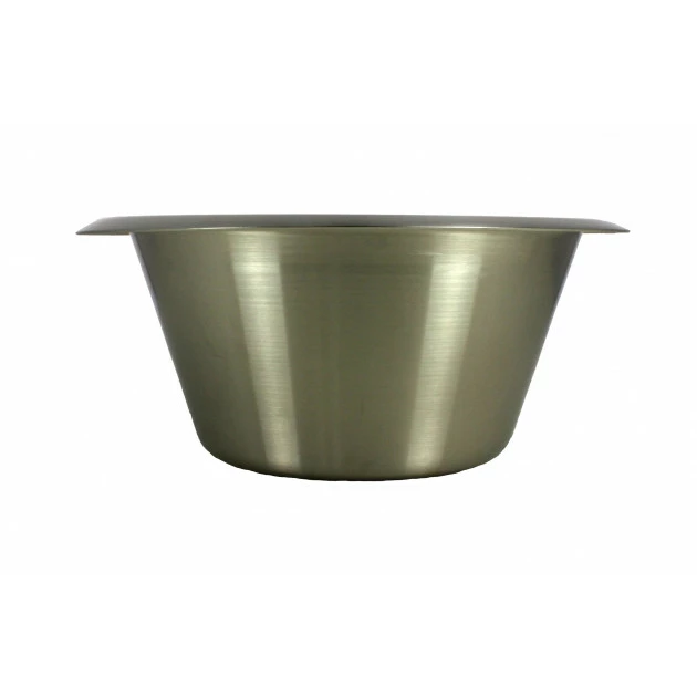 MATFER Bassine Pâtissière Ø 16 Cm Fond Plat Inox 3 MATFER Bassine Pâtissière Ø 16 Cm Fond Plat Inox