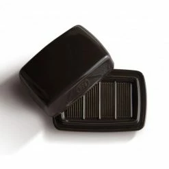 Beurrier Céramique Fusain 16,5 X 11,5 Cm Emile Henry -Ustensiles de cuisine Soldes beurrier ceramique fusain 165 x 115 cm emile henry 3