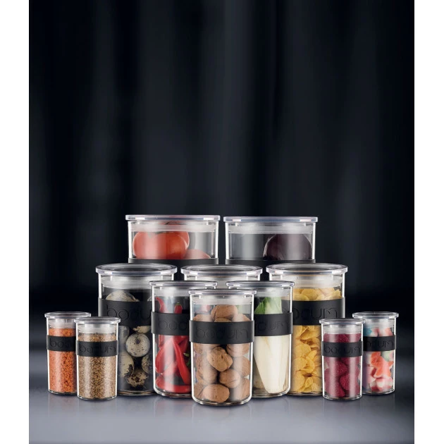 Bocal Plastique 2 L Avec Couvercle (x2) PRESSO Bodum 8 Bocal Plastique 2 L Avec Couvercle (x2) PRESSO Bodum – Image 6