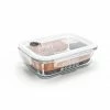 Boîte De Conservation En Verre Rectangle 1 L Pebbly -Ustensiles de cuisine Soldes boite de conservation en verre rectangle 1 l pebbly