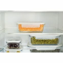 Boîte De Conservation En Verre Rectangle 1 L Pebbly -Ustensiles de cuisine Soldes boite de conservation en verre rectangle 1 l pebbly 2