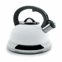 Bouilloire Sifflante 2.5 L Laqué Blanc Lacor