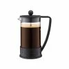 Bodum Cafetière à Piston Brazil 8 Tasses 1L - Noir