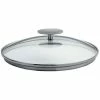 Couvercle En Verre Bombé Platine Ø 24 Cm Cristel -Ustensiles de cuisine Soldes couvercle en verre bombe platine o 24 cm cristel