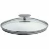 Couvercle En Verre Bombé Platine Ø 26 Cm Cristel -Ustensiles de cuisine Soldes couvercle en verre bombe platine o 26 cm cristel