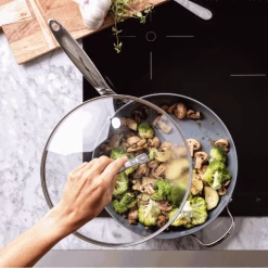 Couvercle En Verre Universel 28 Cm GreenPan -Ustensiles de cuisine Soldes couvercle en verre universel 28 cm greenpan 2