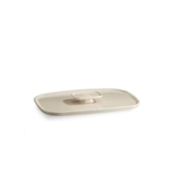Couvercle Rectangulaire En Céramique Pour Plat à Four 25 X 18 Cm Argile Emile Henry