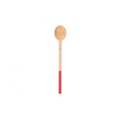 Cuillère De Cuisine Bambou 38 Cm Rouge Pebbly