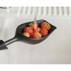 Cuillère Passoire Silicone Noir Express 39 X 10,5 X 4,8 Cm Mastrad -Ustensiles de cuisine Soldes cuillere passoire silicone noir express 39 x 105 x 48 cm mastrad 3