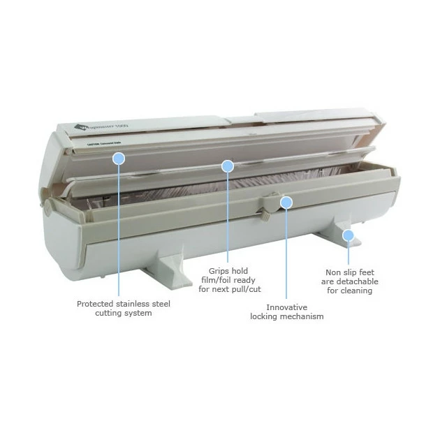 Dévidoir Cuisine Wrapmaster 1000 Film Alimentaire & Alu 3 Dévidoir Cuisine Wrapmaster 1000 Film Alimentaire & Alu