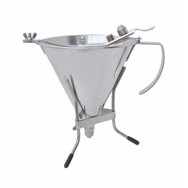 Entonnoir à Piston KWIK PRO Inox 1.5 L De Buyer 3 Entonnoir à Piston KWIK PRO Inox 1.5 L De Buyer