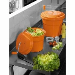 Essoreuse à Salade Manuelle 10 Litres - Dynamic -Ustensiles de cuisine Soldes essoreuse a salade manuelle 10 litres dynamic 2