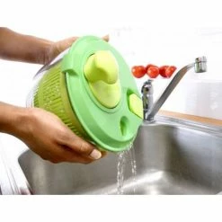 Mastrad Essoreuse à Salade Ø26 Cm Vert -Ustensiles de cuisine Soldes essoreuse a salade o26 cm vert 2