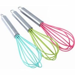 BAUMALU Fouet En Silicone 26 Cm -Ustensiles de cuisine Soldes fouet en silicone 26 cm 2