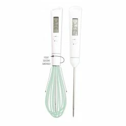 SCRAPCOOKING Fouet Thermomètre De Cuisine Amovible 27 Cm Need'It -Ustensiles de cuisine Soldes fouet thermometre de cuisine amovible 27 cm need it 2