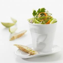 Gobelet Froissé Blanc 1 Litre Revol 9 Gobelet Froissé Blanc 1 Litre Revol -Ustensiles de cuisine Soldes gobelet froisse blanc 1 litre revol 3