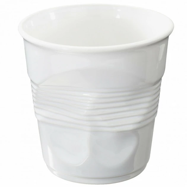 Gobelet Froissé Blanc 1 Litre Revol 3 Gobelet Froissé Blanc 1 Litre Revol