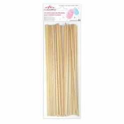 Lot De 25 Bâtonnets Pour Barbes à Papa - Scrapcooking