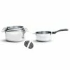 De Buyer Lot De 4 Casseroles Twisty + 1 Queue + 2 Anses Noires -Ustensiles de cuisine Soldes lot de 4 casseroles twisty 1 queue 2 anses noires