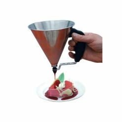 Mini Entonnoir à Piston Vert Inox KWIK De Buyer -Ustensiles de cuisine Soldes mini entonnoir a piston vert inox kwik de buyer 3