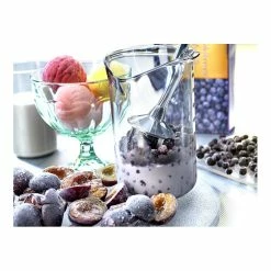 Mixeur Plongeant M160 Deluxe Argent 3 Disques Bamix -Ustensiles de cuisine Soldes mixeur plongeant m160 deluxe argent 3 disques bamix 2