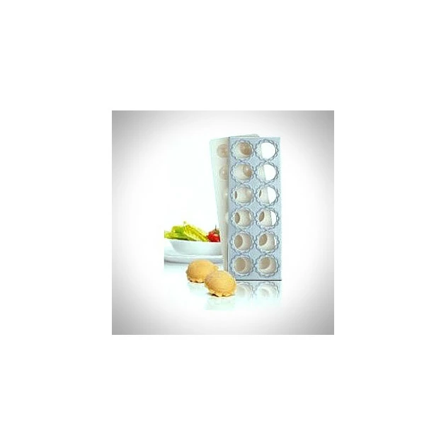 La Bonne Graine Moule Ravioli Et Poussoir à Foncer X12 Ronds Fleurs 3 La Bonne Graine Moule Ravioli Et Poussoir à Foncer X12 Ronds Fleurs
