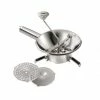 La Bonne Graine Moulin à Légumes 20 Cm Inox 3 Grilles -Ustensiles de cuisine Soldes moulin a legumes 20 cm inox 3 grilles
