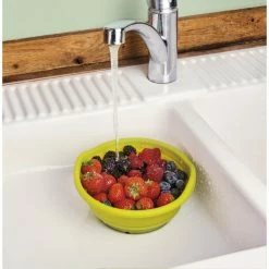 Passoire Silicone Rétractable Ø 20 Cm Mastrad -Ustensiles de cuisine Soldes passoire silicone retractable o 20 cm mastrad 2