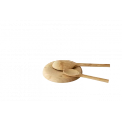 Repose-cuillère Bambou Ø 13,5 Cm Pebbly