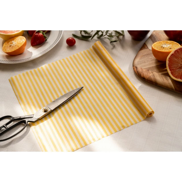 Rouleau Emballage Alimentaire Cire Abeille Jaune 90 X 30,5 Cm Nuts 3 Rouleau Emballage Alimentaire Cire Abeille Jaune 90 X 30,5 Cm Nuts – Image 2