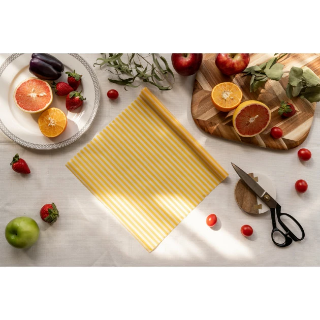 Rouleau Emballage Alimentaire Cire Abeille Jaune 90 X 30,5 Cm Nuts 5 Rouleau Emballage Alimentaire Cire Abeille Jaune 90 X 30,5 Cm Nuts – Image 4