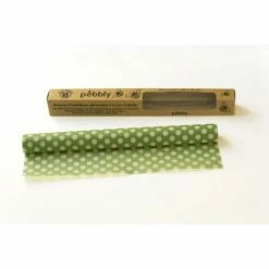 Rouleau Emballage Alimentaire Cire Abeille Pois Vert 30 X 100 Cm Pebbly -Ustensiles de cuisine Soldes rouleau emballage alimentaire cire abeille pois vert 30 x 100 cm pebbly 1