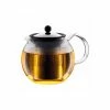Théière Avec Filtre Inox 1L ASSAM Bodum -Ustensiles de cuisine Soldes theiere avec filtre inox 1l assam bodum