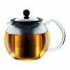 Théière Avec Filtre Inox 50cl ASSAM Bodum -Ustensiles de cuisine Soldes theiere avec filtre inox 50cl assam bodum