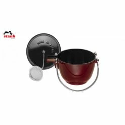 Théière Fonte 1.15 L Grenadine Staub -Ustensiles de cuisine Soldes theiere fonte 115 l grenadine staub 3