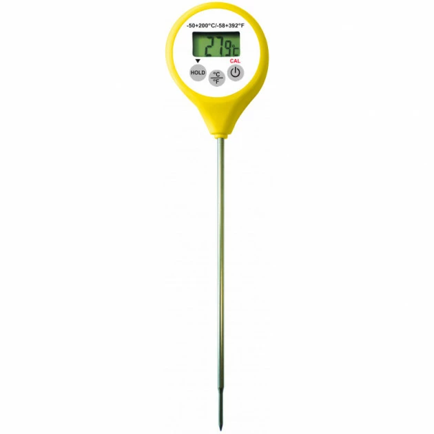 ALLA FRANCE Thermomètre Digital étanche à Sonde Jaune -50°C à +200°C 3 ALLA FRANCE Thermomètre Digital étanche à Sonde Jaune -50°C à +200°C