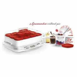 Yaourtière 12 Pots Multi Délices Express 600 W SEB -Ustensiles de cuisine Soldes yaourtiere 12 pots multi delices express 600 w seb 3